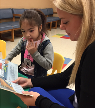 CAPS Students Volunteer Reading Project